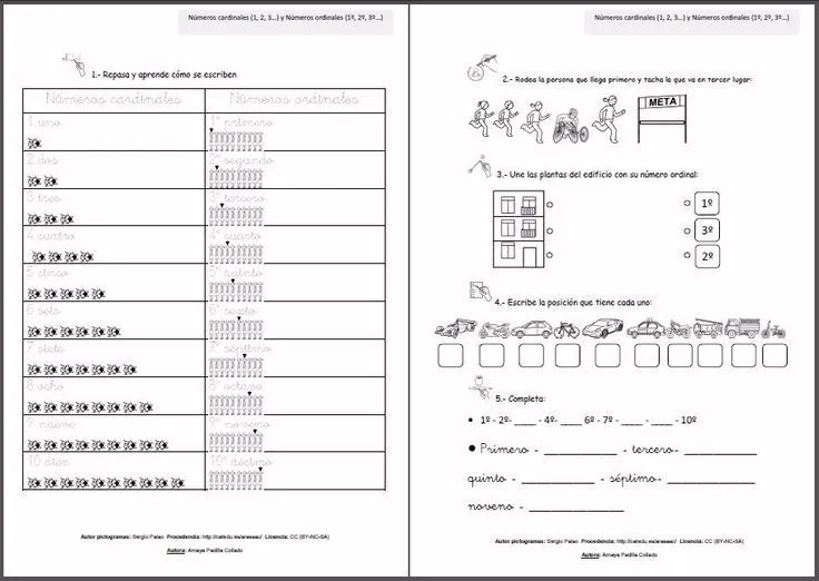 MATERIALES - Fichas y Carteles para Matemáticas de Segundo de ...