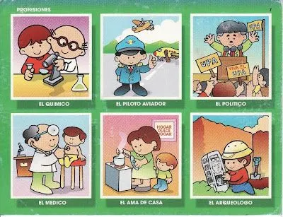 FICHAS DE LOS OFICIOS Y LAS PROFESIONES 4 : FICHAS PARA NIÑOS FICHAS DE LOS OFICIOS Y LAS PROFESIONES 4 : FICHAS PARA NIÑOS