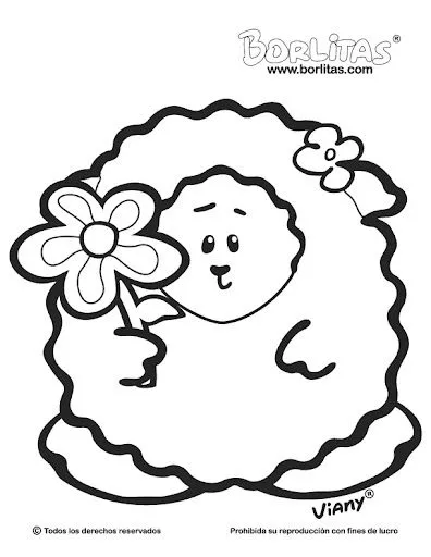 FICHAS DE ANIMALES BOLITA PARA PINTAR