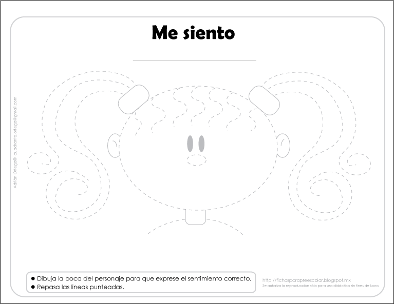 Fichas para preescolar: enero 2015