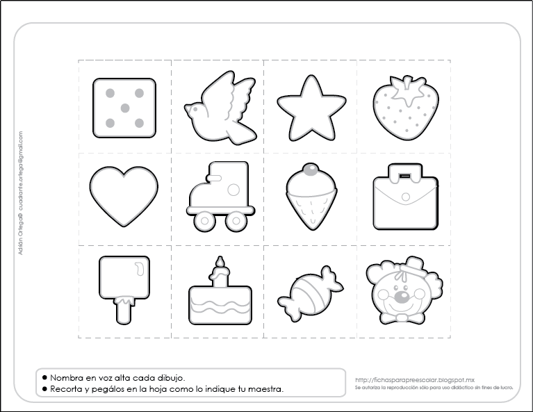 Fichas para preescolar: Estilos de aprendizaje, 3 fichas para ... Fichas para preescolar: Estilos de aprendizaje, 3 fichas para ...