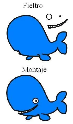  ... Patrones de fieltro. Ballena de fieltro. Broche de animales de fieltro