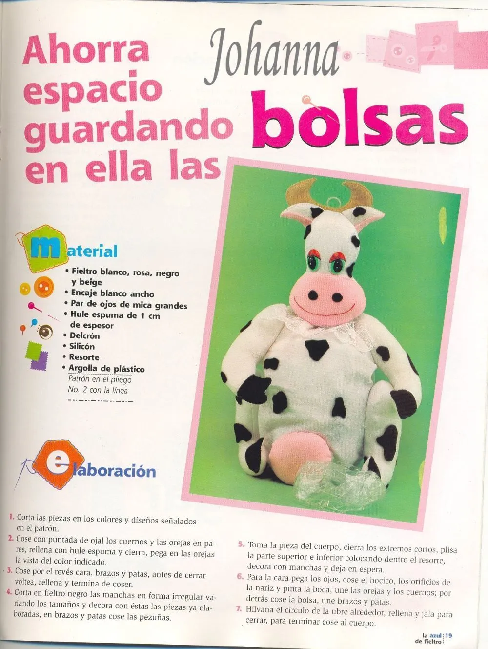 FIELTRO: Conejito para mantener los calcetines organizados, una ...