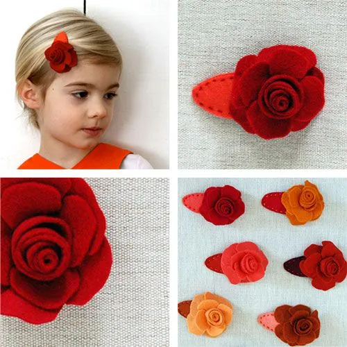 TUTORIAL FLORES DE FIELTRO - Imagui