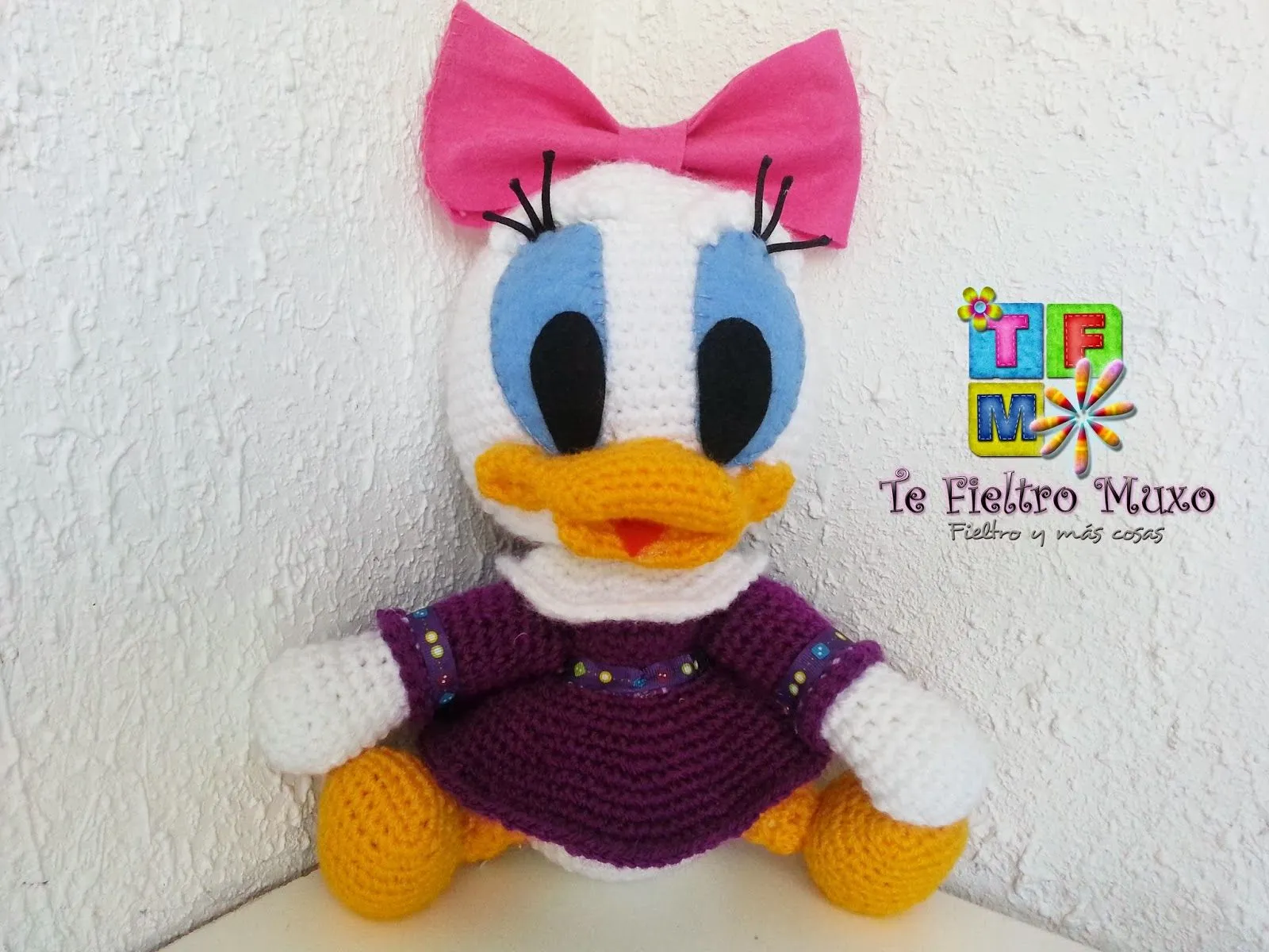 Te Fieltro Muxo: Daisy en Amigurumi Te Fieltro Muxo: Daisy en Amigurumi