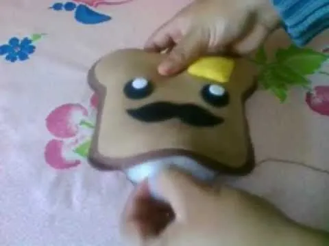 FIELTRO PAN TOSTADO// PLUSH TOAST - YouTube