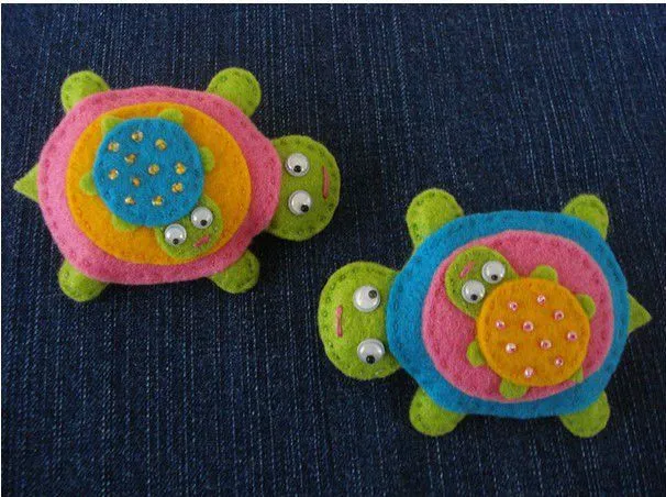 Fieltro de la tortuga del bebé-Animales de peluche y felpa ... Fieltro de la tortuga del bebé-Animales de peluche y felpa ...