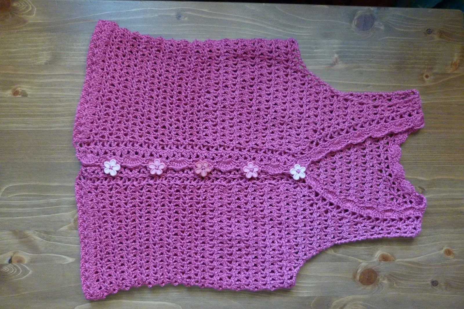 Chalecos a crochet para niñas - Imagui