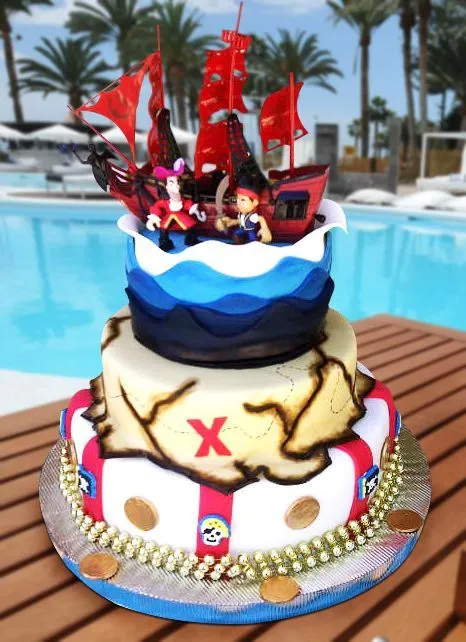 Jake and the Pirates Cake Torta de Jake y los Piratas | Mis ...