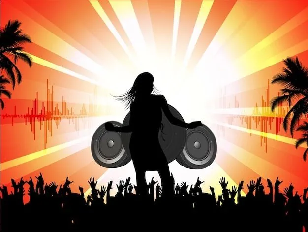 Fiesta al aire libre de vector abstracta | Descargar Vectores gratis