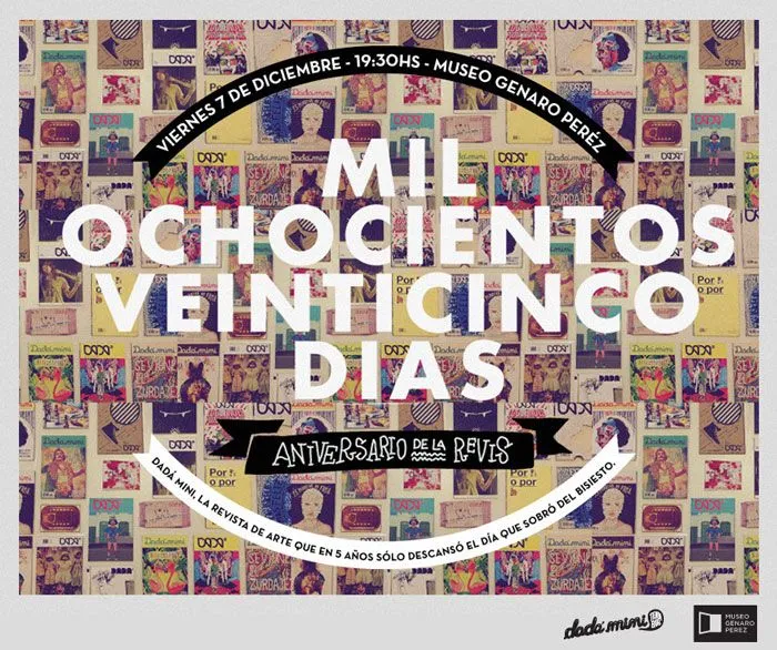 FIESTA ANIVERSARIO CINCO AÑOS DE DADÁ MINI //// VIE 7 – 19HS ... FIESTA ANIVERSARIO CINCO AÑOS DE DADÁ MINI //// VIE 7 – 19HS ...