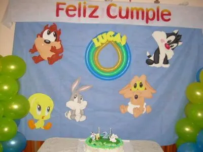 Todo para hacer una Fiesta de Baby Looney tunes
