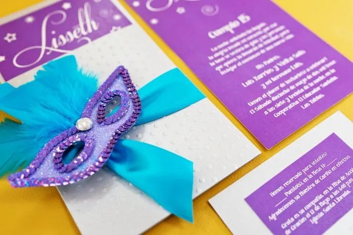 Fiesta carnaval on Pinterest | Masquerade Invitations, Masquerade ...