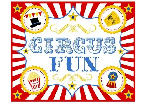 Invitaciones de circo vintage para imprimir gratis | Fiestas ... Invitaciones de circo vintage para imprimir gratis | Fiestas ...
