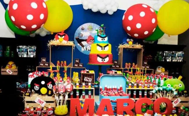 Decoración de fiesta de Angry Birds space - Imagui Decoración de fiesta de Angry Birds space - Imagui