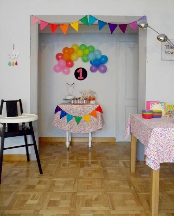 fiesta de cumpleaños arco iris | Ideas para Cumpleaños ... fiesta de cumpleaños arco iris | Ideas para Cumpleaños ...
