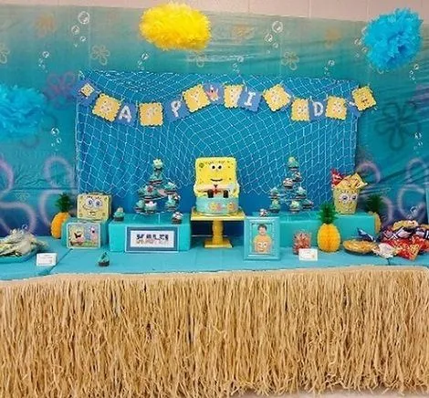 Ideas para una fiesta de cumpleaños de Bob Esponja