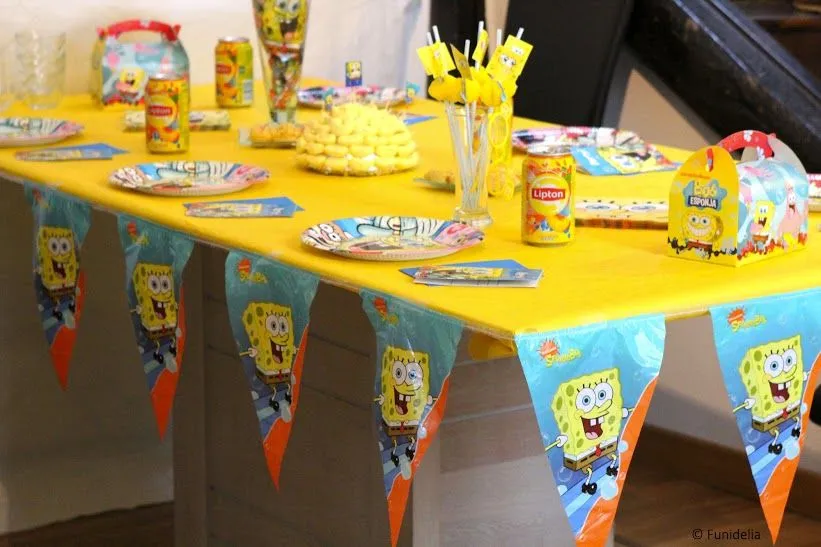 Fiesta cumpleaños Bob Esponja: mejores ideas y decoración! Los ...