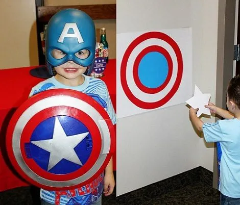 Fiesta de cumpleaños del Capitán América ideas caseras Fiesta de cumpleaños del Capitán América ideas caseras