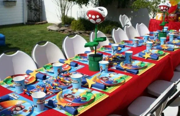 Fiesta cumpleaños Mario Bros: Ideas originales, recetas y DIY Los ...