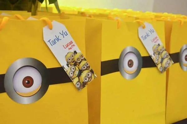Una fiesta de cumpleaños de los Minions