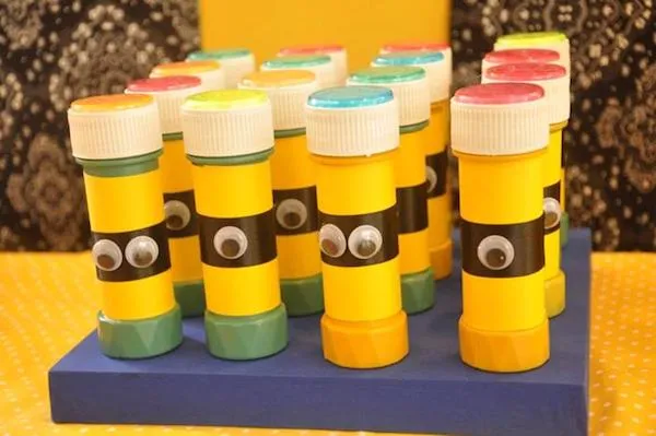 Una fiesta de cumpleaños de los Minions