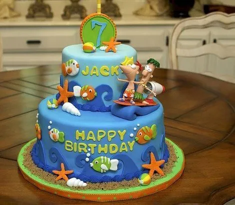Tortas de phineas and ferb - Imagui