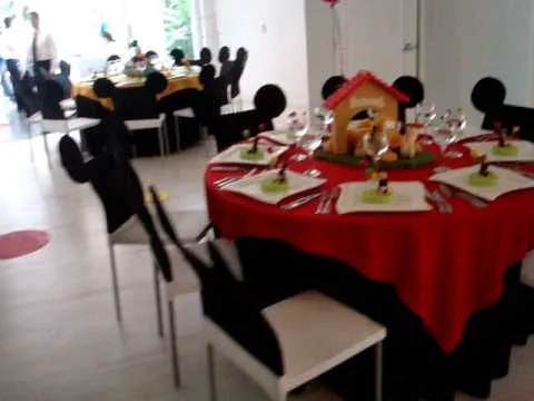 FIESTA DISNEY-MIKEY Y SUS AMIGOS-DECORACION MESA ADULTOS- MOTIVOS ...