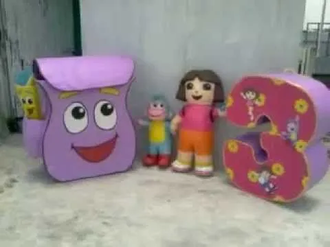 FIESTA DORA LA EXPLORADORA PIÑATAS DALE DALE | 9931493842 - YouTube