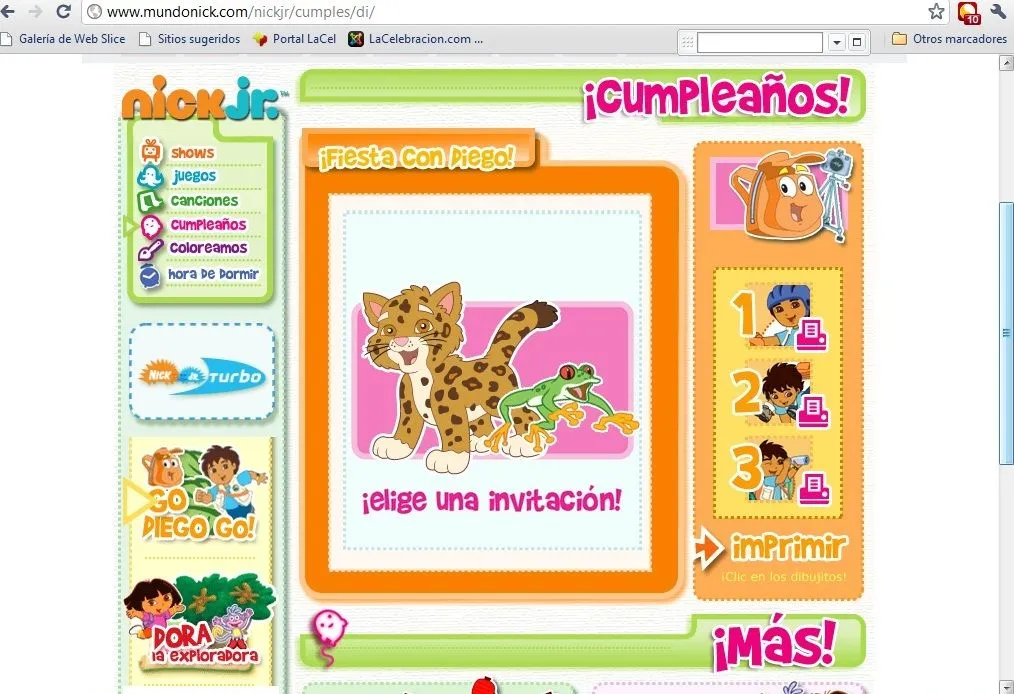 Fiesta Go Diego Go