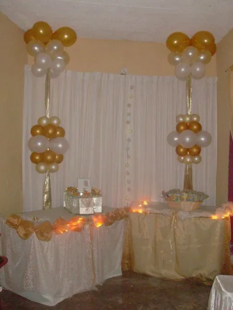 Decoración de bautizo elegante - Imagui