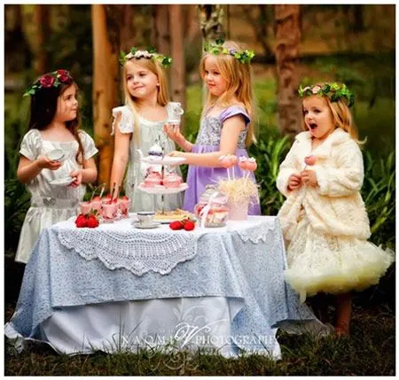 Fiesta de hadas para niñas