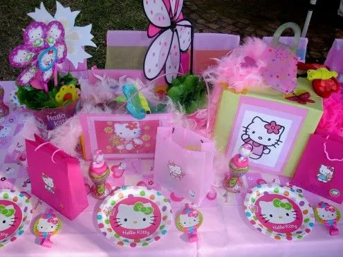 FIESTA HELLO KITTY PARTY IDEAS : DECORACION EN FIESTAS INFANTILES