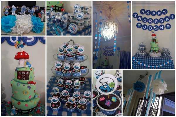 Fiesta infantil estilo Pitufos ¡Un día de diversión azul! | Fiesta101 Fiesta infantil estilo Pitufos ¡Un día de diversión azul! | Fiesta101