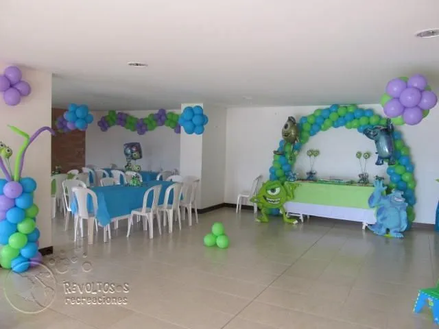 FIESTA INFANTIL MONSTER INC O UNIVERSITY |Revoltosos Recreaciones ... FIESTA INFANTIL MONSTER INC O UNIVERSITY |Revoltosos Recreaciones ...