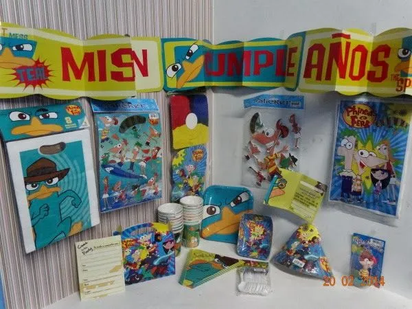 Fiesta Infantil Phineas y Ferb - Bodegas Ilusión