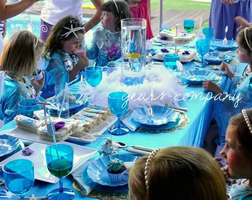 Fiesta infantil de sirenas | Decoideas.Net