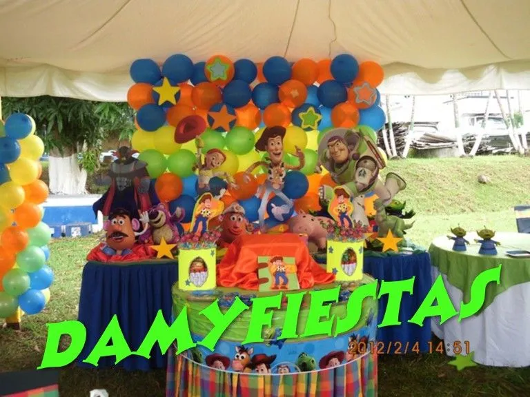 Como decorar fiestas de Toy Story - Imagui