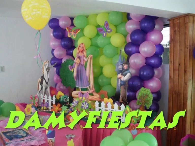 Fiesta infantiles de rapunzel - Imagui