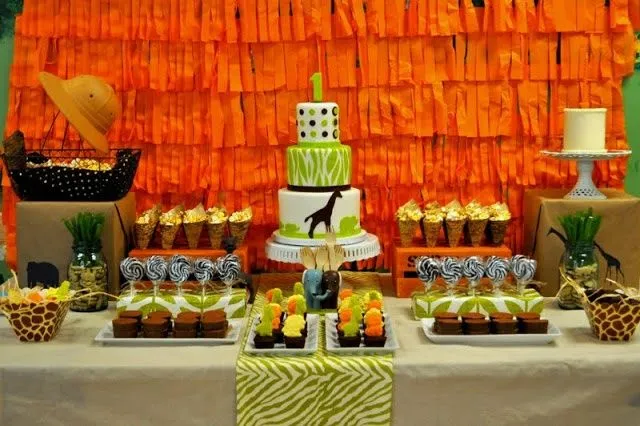 Fiesta jungla / Jungle party on Pinterest | Jungle Party, Safari ...