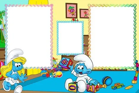 fiesta-los-pitufos-decoracion- ...