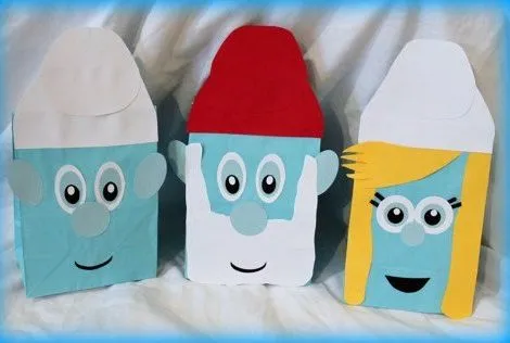 fiesta-los-pitufos-decoracion- ...