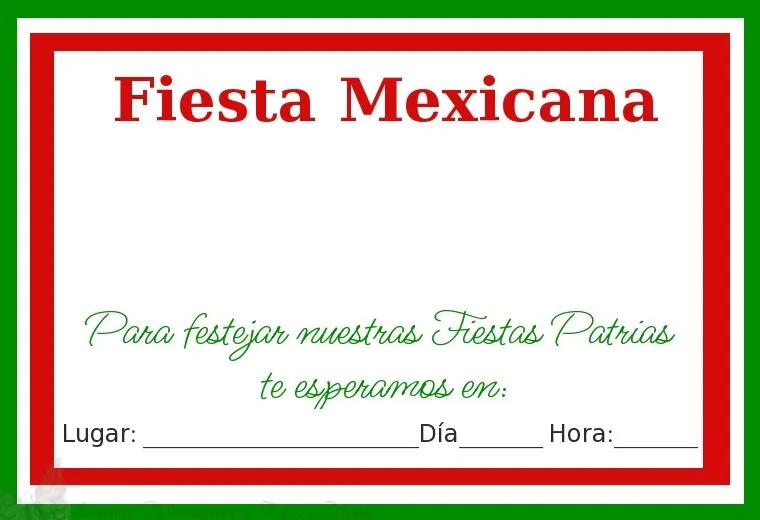 BLOG DE FIESTAS: Invitaciones para fiesta mexicana BLOG DE FIESTAS: Invitaciones para fiesta mexicana