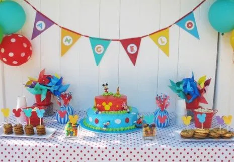 Fiesta de mini y miki bebé - Imagui