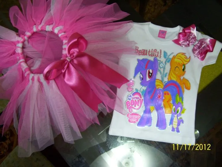 fiesta de my little pony | My Little Pony Tutu Tutus Set 3 Piezas ...