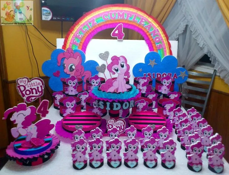 fiesta de my little pony | Related to DECORACION CON ICOPOR MY ...