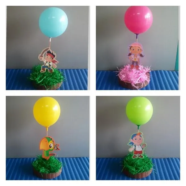 Todo Fiesta on Twitter: "Centros de mesa (carameleras) de Jake y ... Todo Fiesta on Twitter: "Centros de mesa (carameleras) de Jake y ...