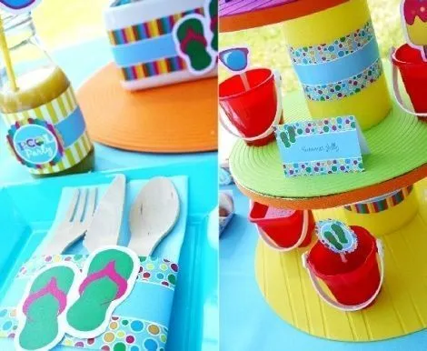 Fiesta en la piscina