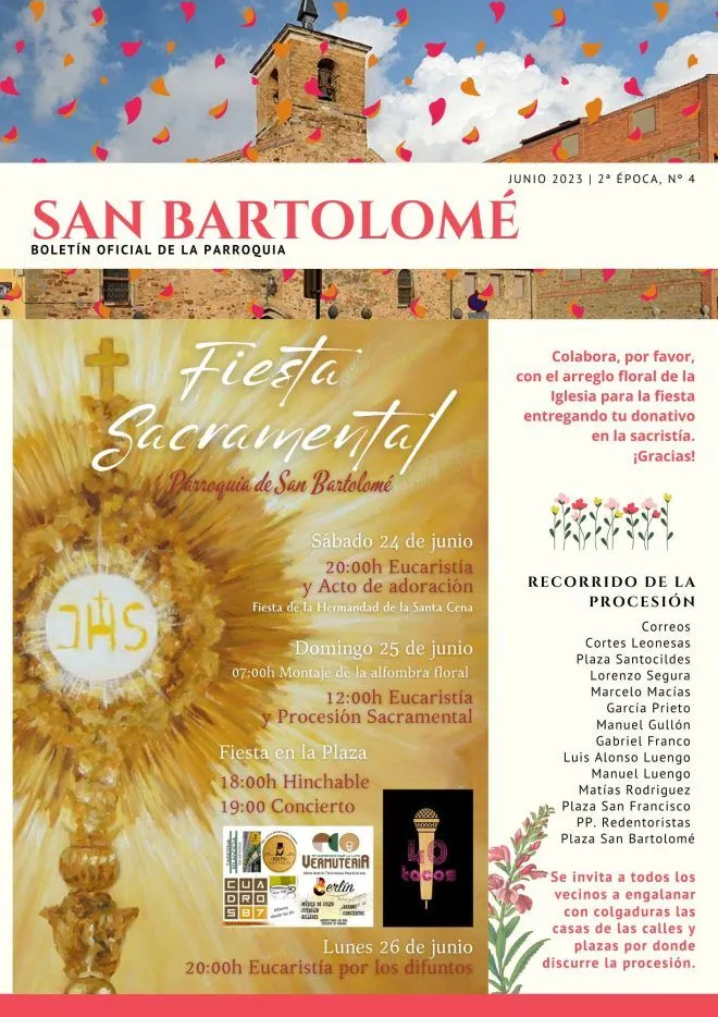 Fiesta sacramental en la parroquia de San Bartolomé - Astorga Digital Fiesta sacramental en la parroquia de San Bartolomé - Astorga Digital