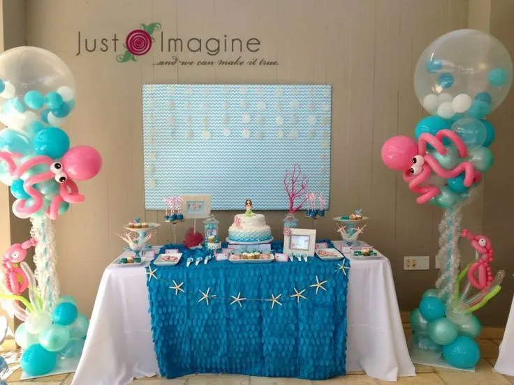 FIESTA DE SIRENAS | CANDY BAR | Pinterest | Fiestas